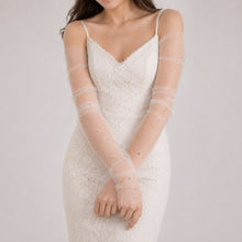Load image into Gallery viewer, Crystal Sleeves - Ivory, White
