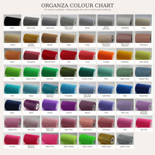 Load image into Gallery viewer, Organza Bridal Shoe Bow Clips – Detachable Tulle Bows in 63 Colours
