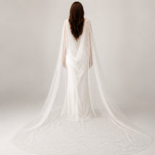 Load image into Gallery viewer, Pearl Wedding Cape
