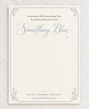 Load image into Gallery viewer, I Do ' Something Blue' Crystal Decal
