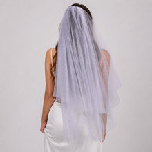 Load image into Gallery viewer, 2-Tier Glitter Veil | 100cm - 300cm | Ivory, White, Champagne
