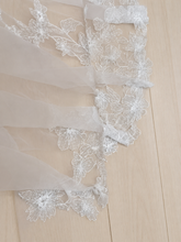 Load image into Gallery viewer, Cathedral Morning Glory' embroidered vei
