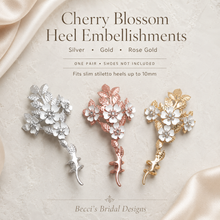 Load image into Gallery viewer, Cherry Blossom Floral Shoe Decoration | DIY
