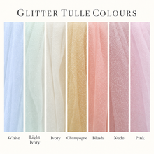 Load image into Gallery viewer, Pink Glitter Wedding Veil – Blush, Nude &amp; Bridal Colours | 75–500 cm
