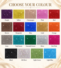 Load image into Gallery viewer, Crystal Clutch Bag – Handmade Luxury Evening Purse
