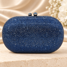 Load image into Gallery viewer, Crystal Clutch Bag – Handmade Luxury Evening Purse
