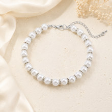Load image into Gallery viewer, Pearl and Rhinestone Ankle Straps - Shoes Accessories
