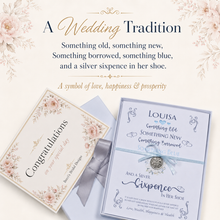 Load image into Gallery viewer, Personalised Wedding Keepsake - Sixpence
