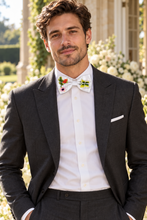 Load image into Gallery viewer, Secret Garden Embroidered Floral Wedding Tie
