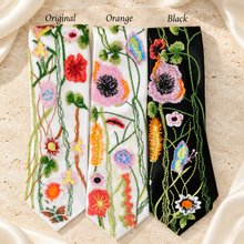 Load image into Gallery viewer, Secret Garden Embroidered Floral Wedding Tie
