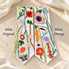 Load image into Gallery viewer, Secret Garden Embroidered Floral Wedding Tie
