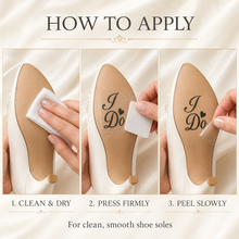 Load image into Gallery viewer, Wedding Shoe Decal - Personalise your Wedding Shoes
