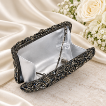 Load image into Gallery viewer, Luxury Swarovski Crystal Clutch Bag – Bridal &amp; Evening Bag
