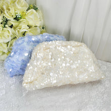 Load image into Gallery viewer, Sparkling Sequin Clutch Bag | Ivory Cream Bridal Handbag
