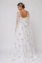 Load image into Gallery viewer, Wildflower Bridal Cape
