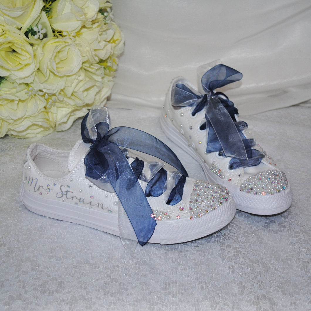 DIY Wedding Converse. Wedding Shoe Vinyl, Iron On Transfer Stickers, Iron On Vinyl, Custom Wedding Shoes, Personalised Sneakers, Trainers