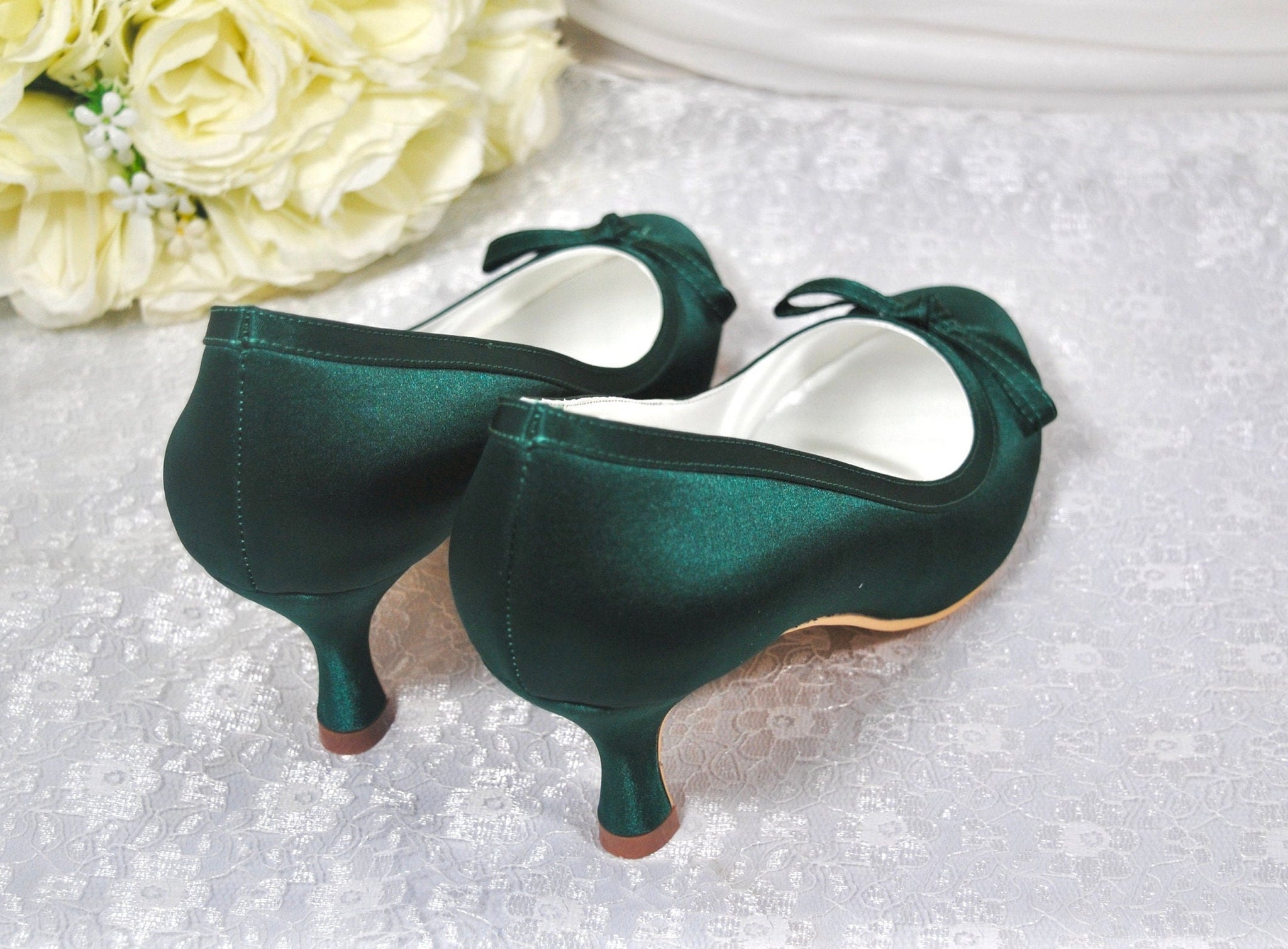 Wedding Shoe, Custom Color Shoes, Hand Dyed Wedding Shoes, Simple Wedding Shoes, Green Wedding hotsell Shoes, Green Wedding, Green Bridal Shoes