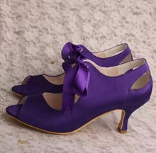 Load image into Gallery viewer, Vintage Style Wedding Shoes - Other Colours
