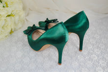 Load image into Gallery viewer, Bridal Wedding Shoes, bride wedding shoes, bridal shoes, wedding heals
