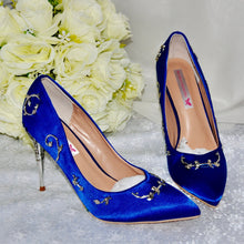 Load image into Gallery viewer, Simply Beautiful Filigree Bridal Shoes - Various Colours
