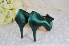 Load image into Gallery viewer, Bridal Wedding Shoes, bride wedding shoes, bridal shoes, wedding heals
