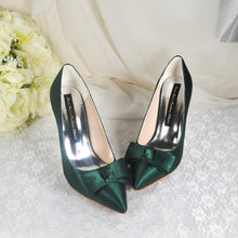 Load image into Gallery viewer, Bridal Wedding Shoes, bride wedding shoes, bridal shoes, wedding heals
