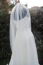 Load image into Gallery viewer, Seline - Black Soft Cathedral Bridal Veil
