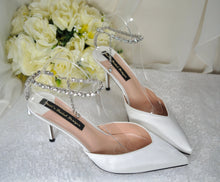 Load image into Gallery viewer, &#39;Crystal Chain&#39; Bridal Sandals
