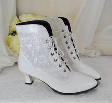 Load image into Gallery viewer, Ankle Boots, Black or White
