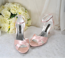 Load image into Gallery viewer, Blush Pink Satin Sandals - Other Colours
