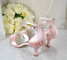 Load image into Gallery viewer, Blush Pink Satin Sandals - Other Colours
