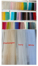 Load image into Gallery viewer, Wedding Cape -  Sparkle Glitter Fabric or Plain Tulle - Other Colours
