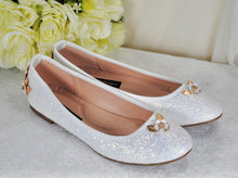 Load image into Gallery viewer, Cherry Blossom Ballet Flats  UK7/US9.5
