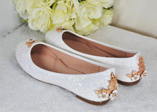 Load image into Gallery viewer, Cherry Blossom Ballet Flats  UK7/US9.5
