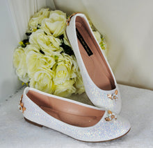 Load image into Gallery viewer, Cherry Blossom Ballet Flats  UK7/US9.5
