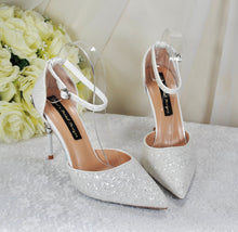 Load image into Gallery viewer, Cinderella Glitter Sandals
