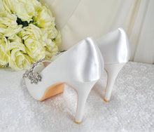 Load image into Gallery viewer, Satin Peep Toe Heel - Other Colours
