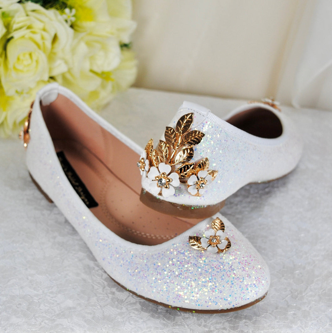 Cherry Blossom Ballet Flats UK4/US6.5