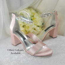 Load image into Gallery viewer, Block Heel Bridal Heels | Other Colours
