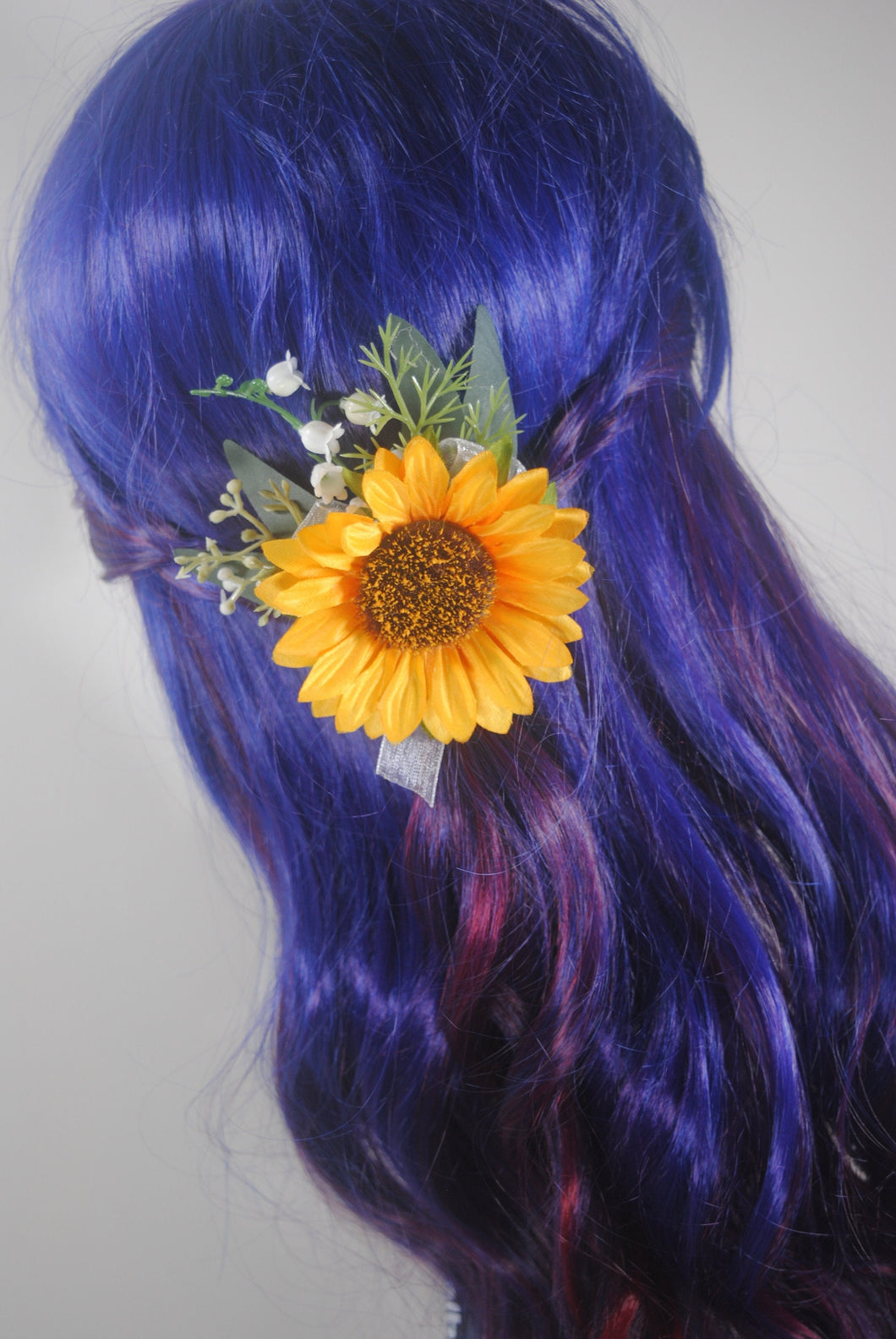 Sunflower Hair Comb