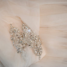 Load image into Gallery viewer, Wedding Cape -  Sparkle Glitter Fabric or Plain Tulle - Other Colours
