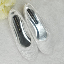 Load image into Gallery viewer, Lace Ballet Flats UK5/US7.5
