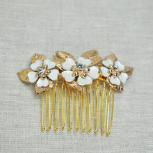 Load image into Gallery viewer, Cherry Blossom Hair Comb for Bride
