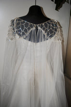 Load image into Gallery viewer, Crystal Embellished Bridal Cape Veil
