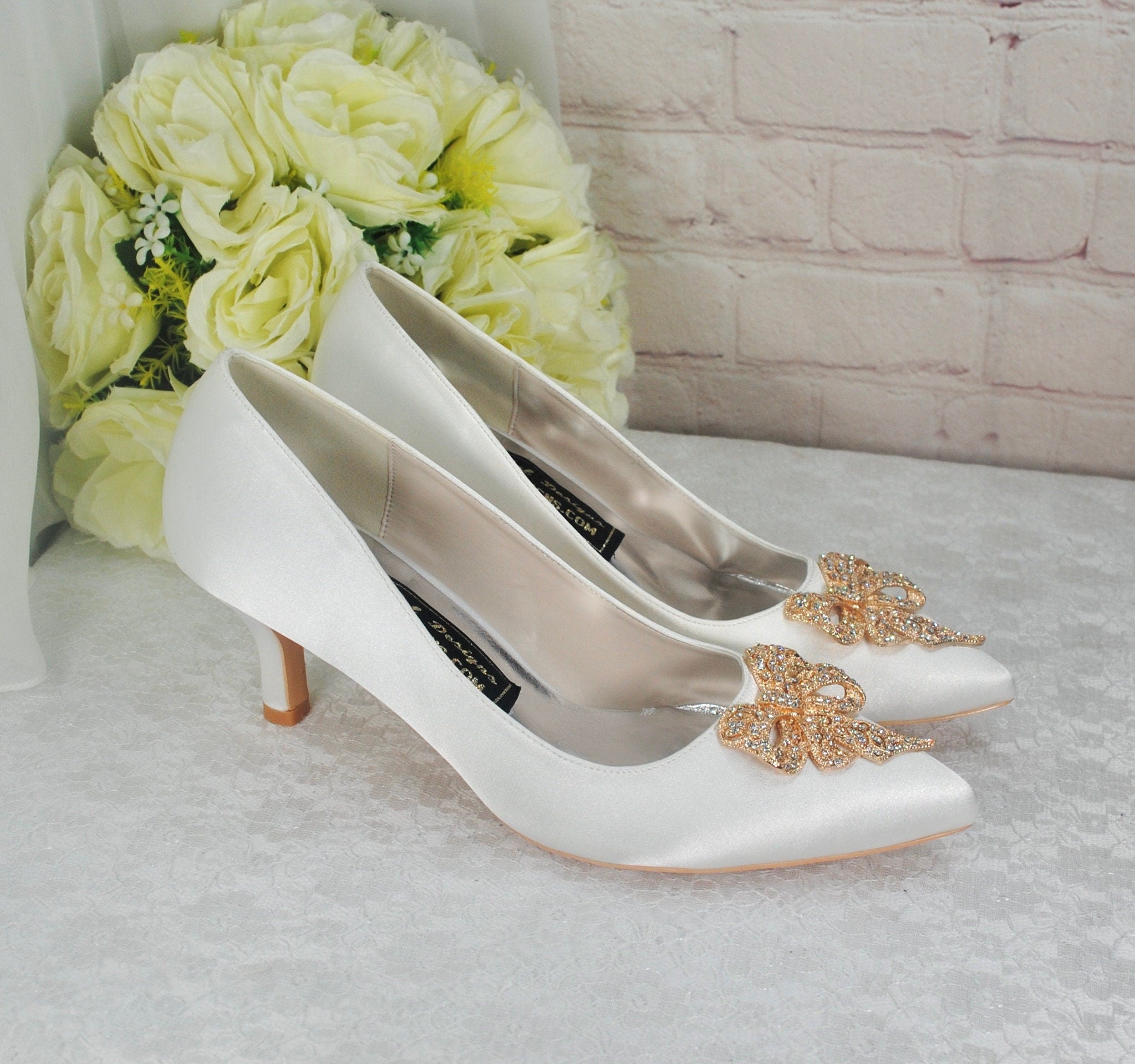 Bridesmaid shops kitten heels