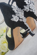 Load image into Gallery viewer, Custom Wedding Surname &amp; Date on Sole, Personalised Name and Date, Personalize Wedding Shoes,
