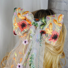 Load image into Gallery viewer, Meadow Flower Hair Bow
