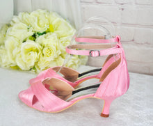 Load image into Gallery viewer, Pink Satin Sandals - Other Colours
