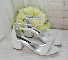 Load image into Gallery viewer, Glitter Shimmer Block Heel Sandals - other colours
