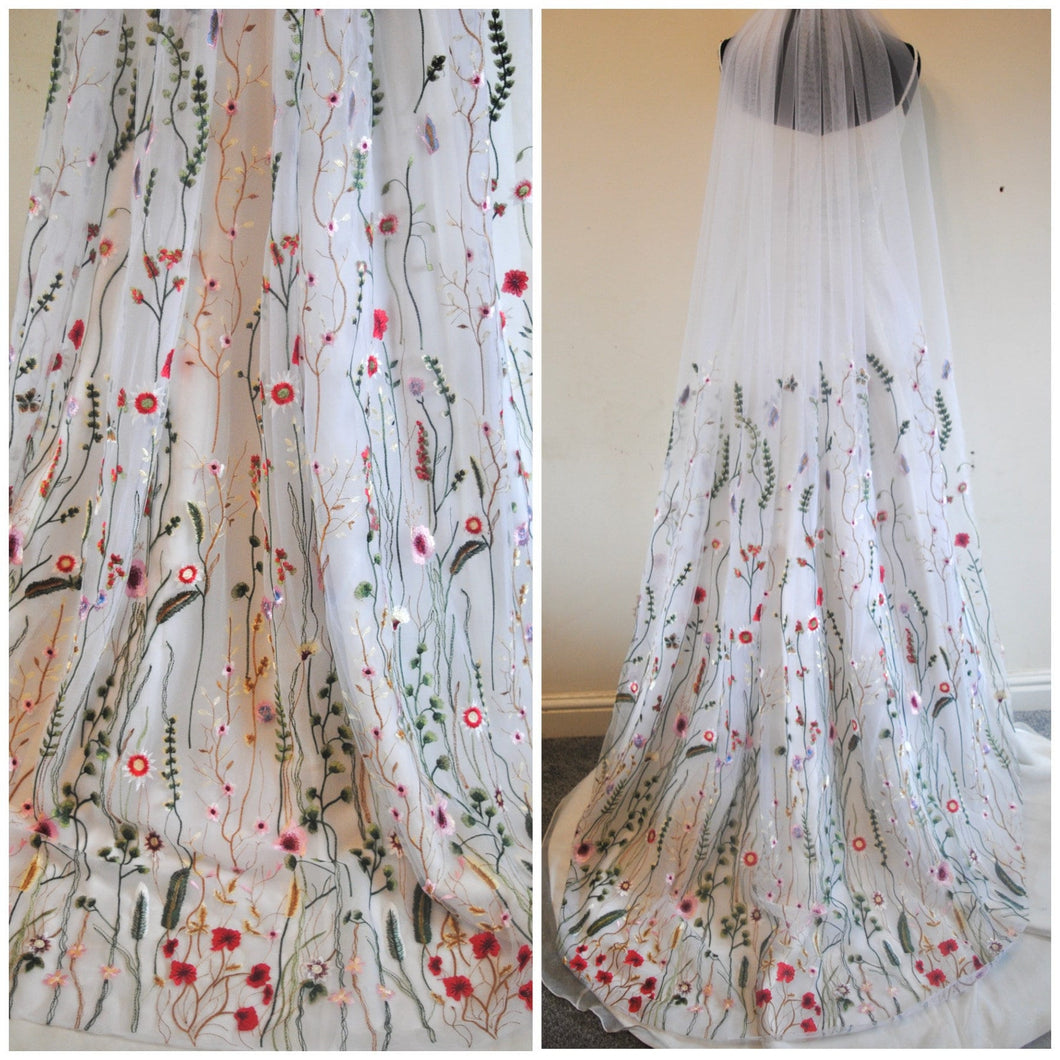 Secret Garden Bridal Veil - 200-300cm